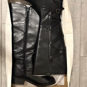 Toetos by dream pairs Black knee-high boots WOMEN‎ SIZE 6